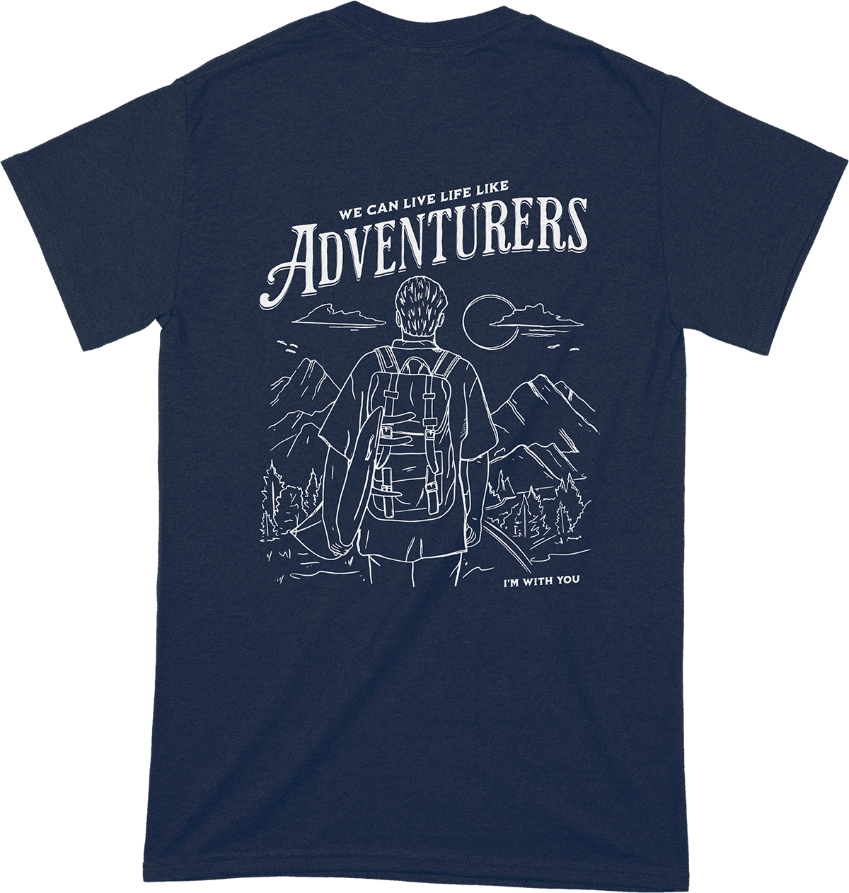 Adventurers T-Shirt French Navy