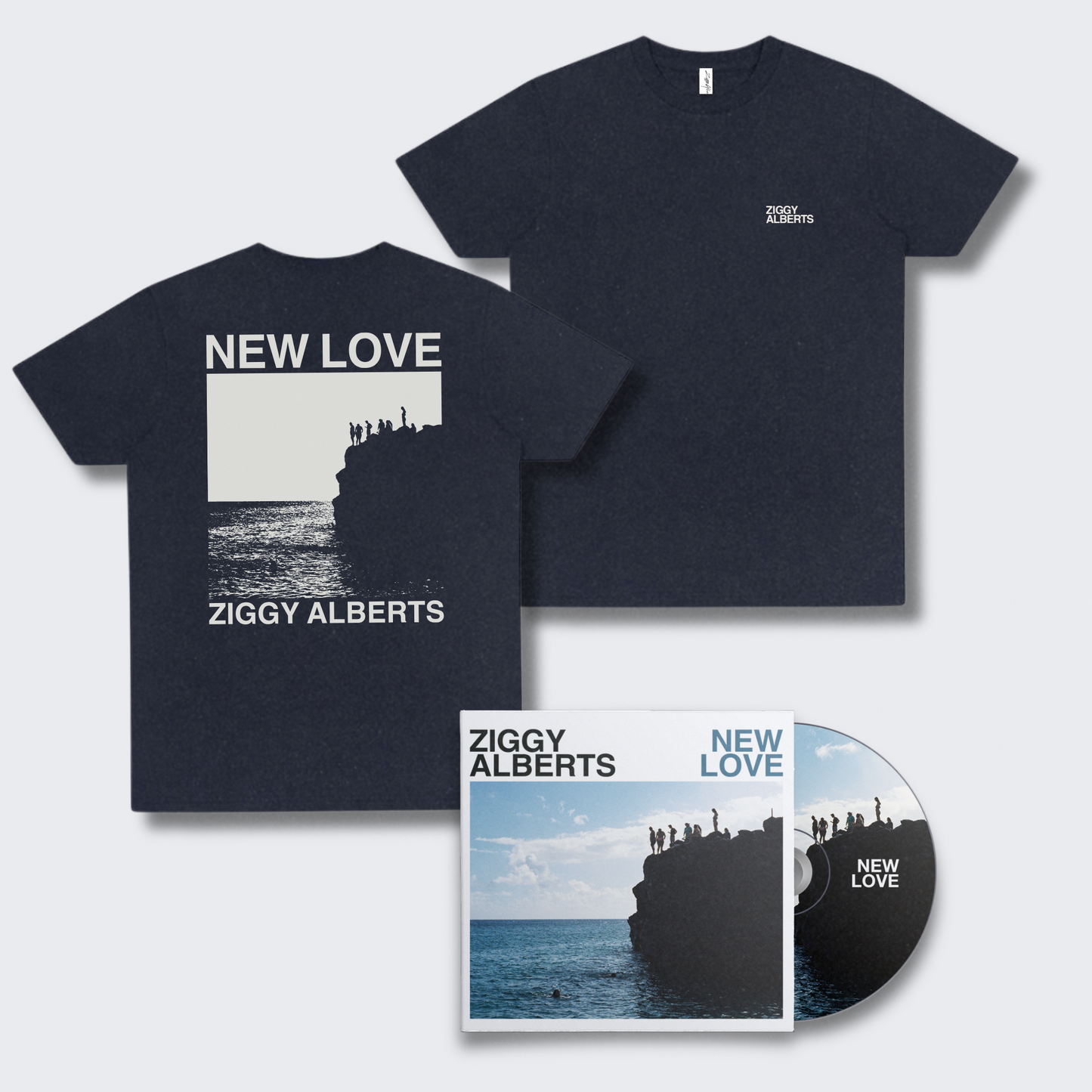 NEW LOVE CD + T-SHIRT BUNDLE (PRE-ORDER)